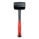 Rubber Hammer Black 16 Oz