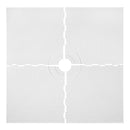 48x48 Prova - Prefabricated Sloped Pan, Center Drain