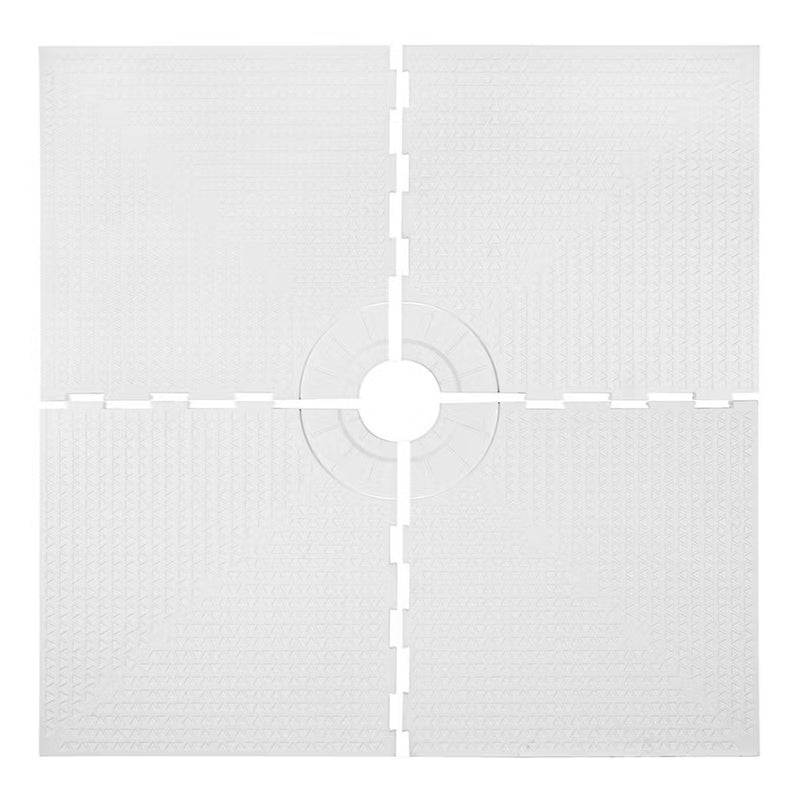 48x48 Prova - Prefabricated Sloped Pan, Center Drain