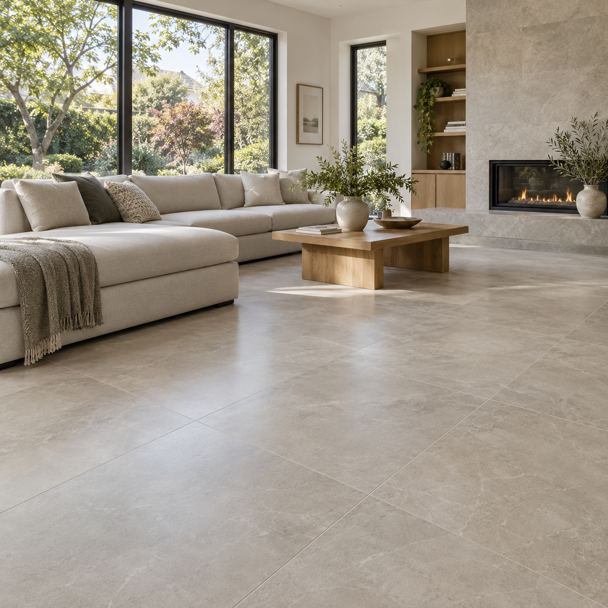 Tile and flooring in a Forest Hill home renovation