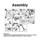 80L Wet/Dry Industrial Vacuum Cleaner