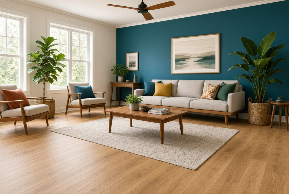 Vinyl flooring in a King City home