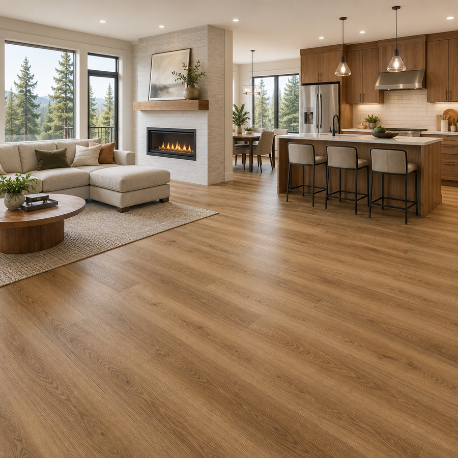 Vinyl flooring for Quispamsis homes