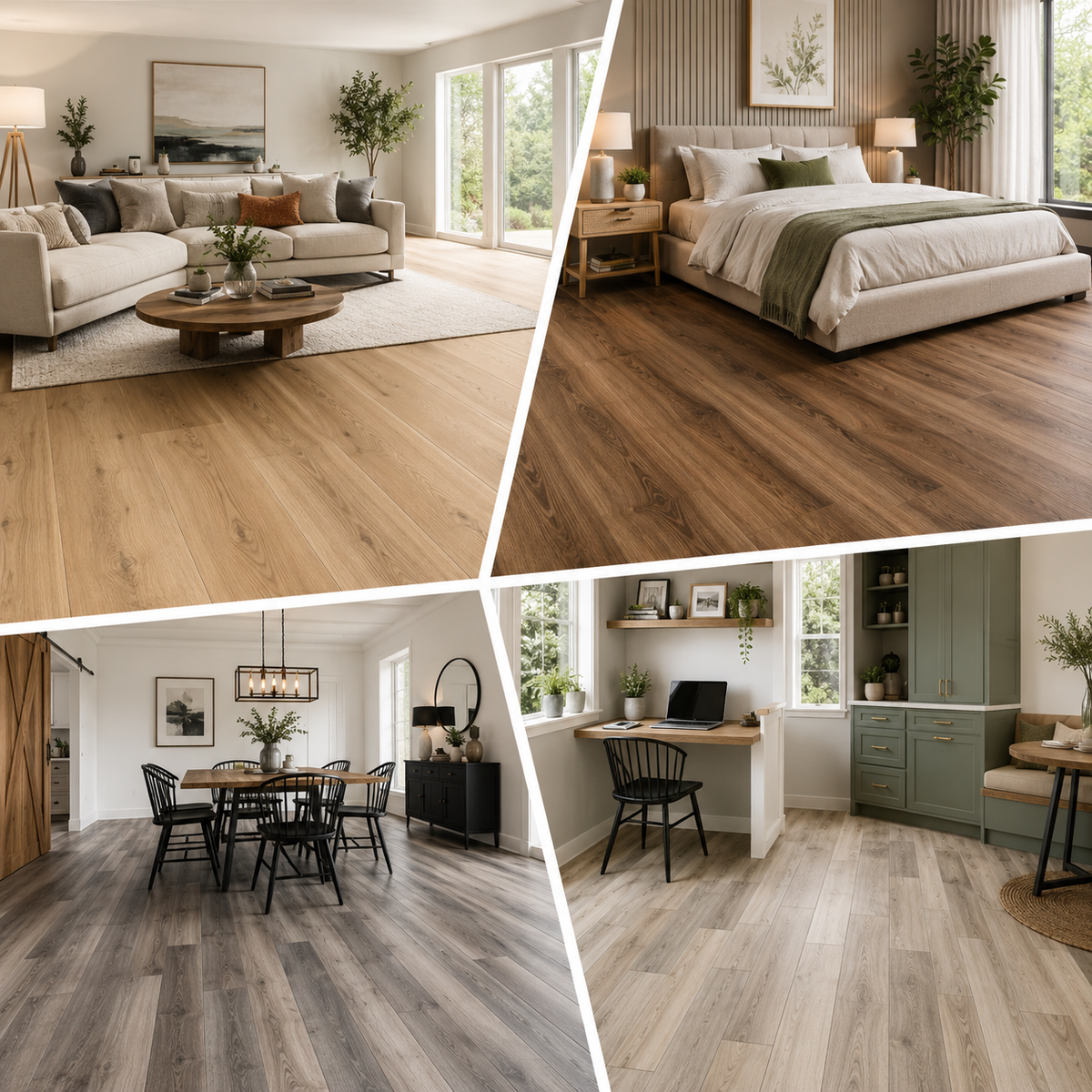 Vinyl flooring for Sussex kitchens bathrooms laundry rooms entryways basements bedrooms living rooms and family spaces