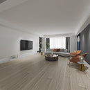 6 1/2x3/4xRL (2mm Top Layer) Elite White Oak Timberwolf Wirebrushed Engineered Hardwood Final Sale