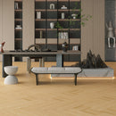 3/4"x5.9"x35.4" Monte Rosa Oak Herringbone Menton Wirebrushed Engineered Hardwood Final Sale