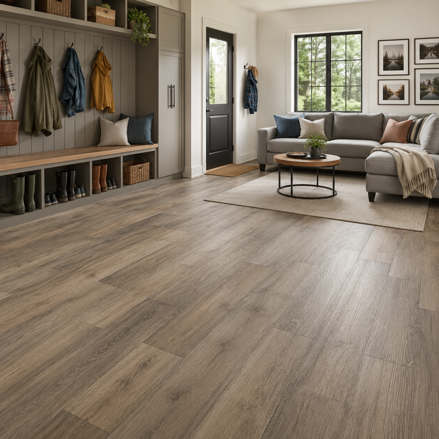 Water-resistant and waterproof flooring options for Quispamsis projects