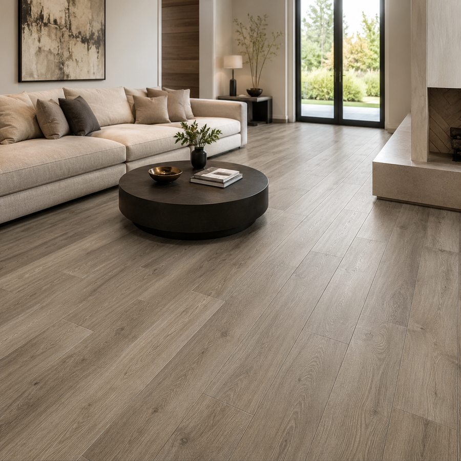 Wood look flooring for a Newmarket home