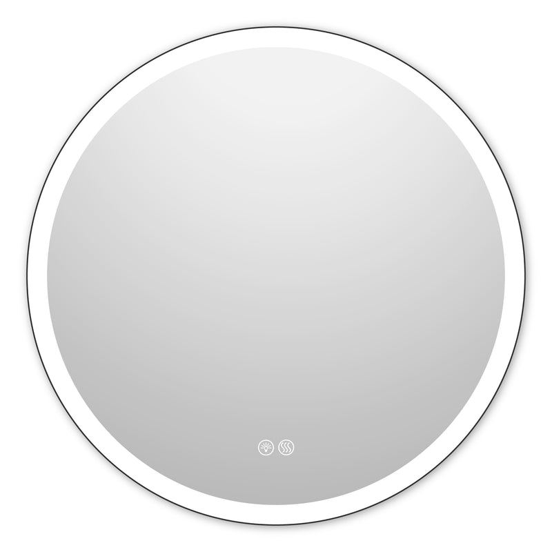 27.5" Round LED Wall Mirror (Size WxH: 70x70cm)