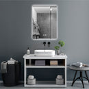 23.6"x31.5" Rectangle Round Corner Frameless Wall Mirror (WxH: 60x80cm)