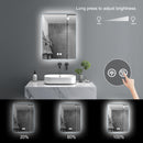 23.6"x31.5" Rectangle Round Corner Frameless Wall Mirror (WxH: 60x80cm)