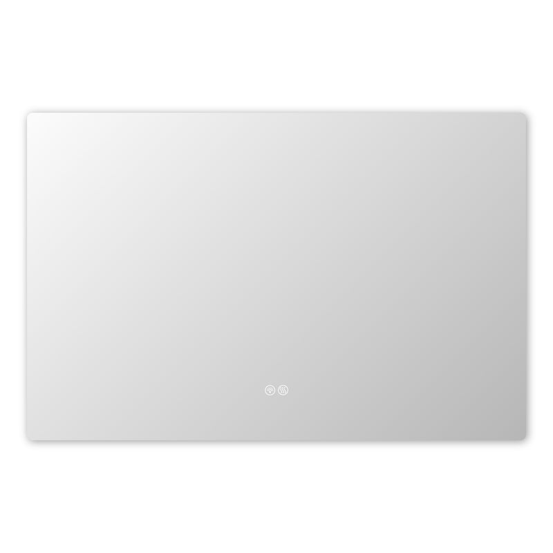 31.5"x48.0" Rectangle Round Corner Frameless Wall Mirror (WxH: 80x122cm)