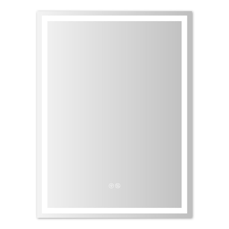 23.6"x31.5" Rectangle Frameless Wall Mirror (Size WxH: 60x80cm)