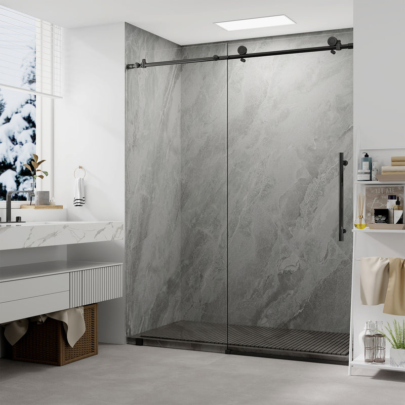 60"x32"x84" (WxDxH) Imperial Grey Shower Wall Panel Set -KDP3419