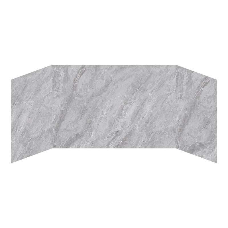 60"x32"x84" (WxDxH) Imperial Grey Shower Wall Panel Set -KDP3419