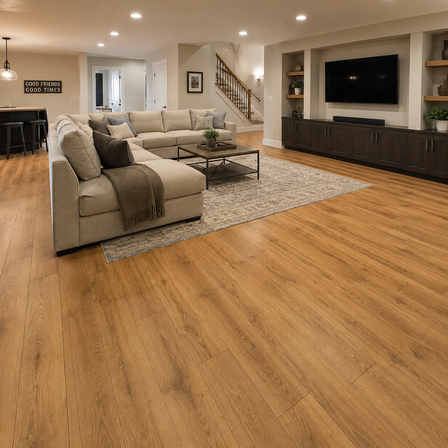 Flooring for a Newmarket basement or additional unit