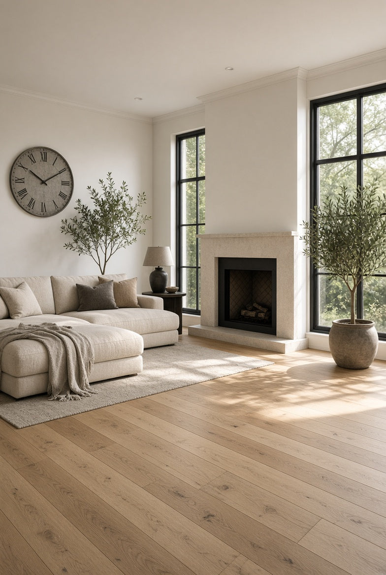 Hardwood flooring in a Halton Hills home