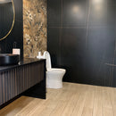 24x24 Smoked Oak Veneered Slat Acoustic Wall Panel (600x600 mm)