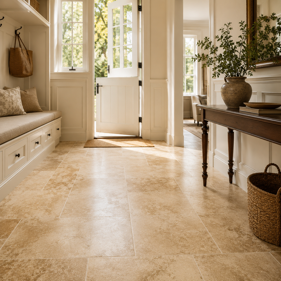 Entrance tile for a home
