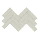 2x6 Architek Verde Herringbone Glossy Glazed Porcelain Mosaic