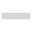 2x8 Architek Light Grey Glossy Glazed Ceramic Bullnose