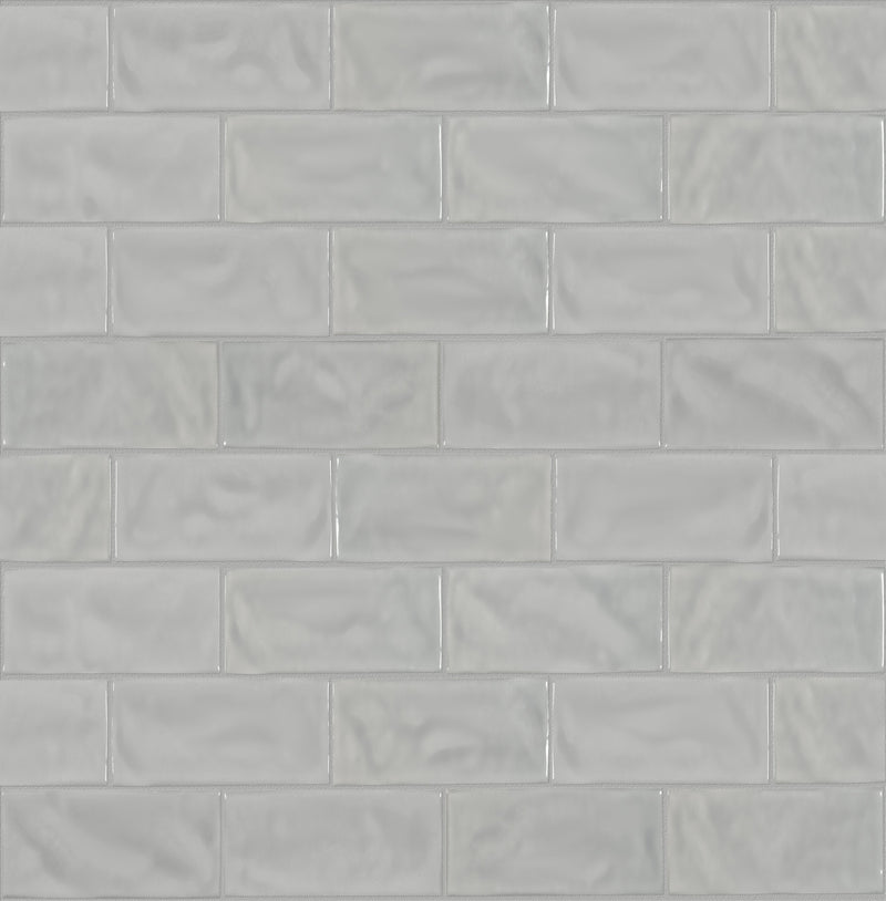3x6 Astoria Grey Ceramic Glossy Tile