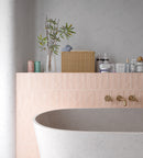 2.6x8 Bellini Borgo Pink Matte Porcelain Wall Tile