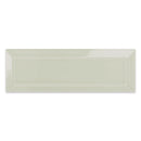 3x9 Beveled Sollenn Beige Glass Tile