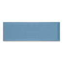 3x9 San Mauro Beveled Blue Madonna Glossy Glass Tile