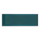 3x9 San Mauro Beveled Lush Green Glossy Glass Tile