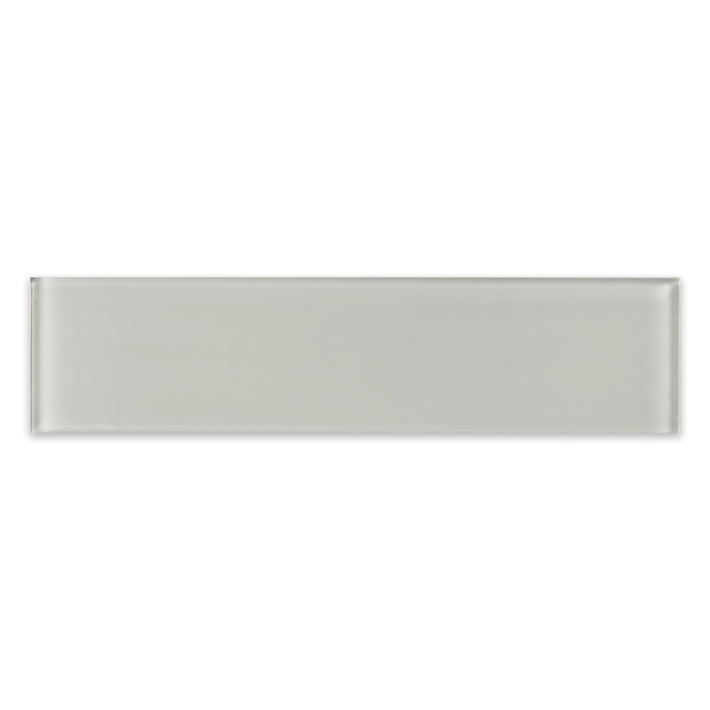 3x12 Sollenn Light Grey Glass Tile