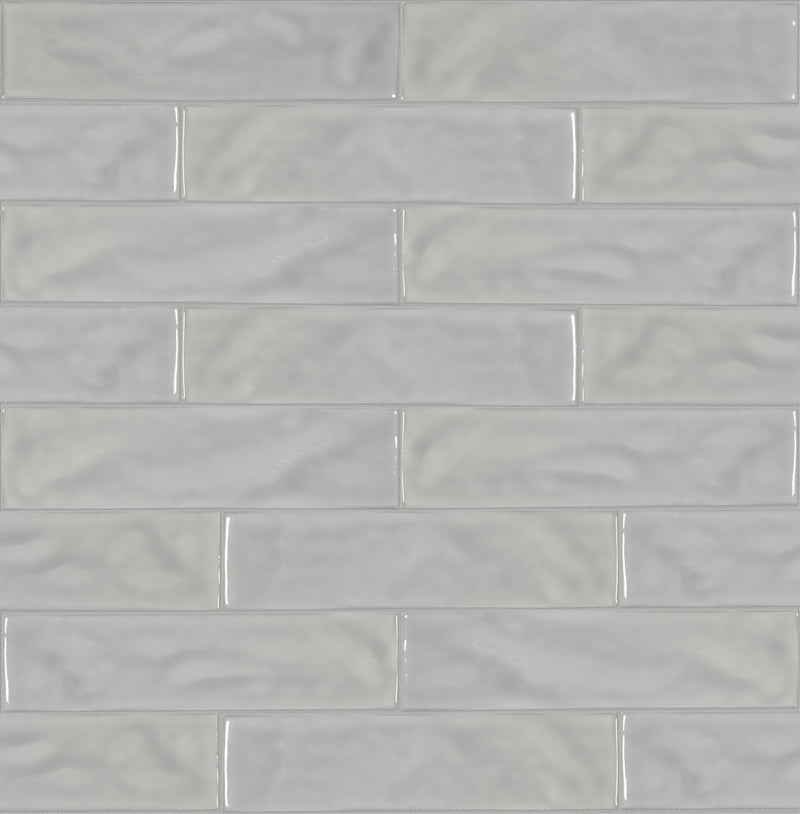 3x12 Astoria Grey Ceramic Glossy Tile