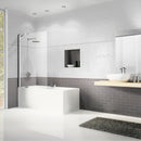 3x12 Amara Pickett White Ice Glossy Ceramic Wall Tile