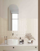 3x12 Bellini Crema Ceramic Glossy Wall Tile