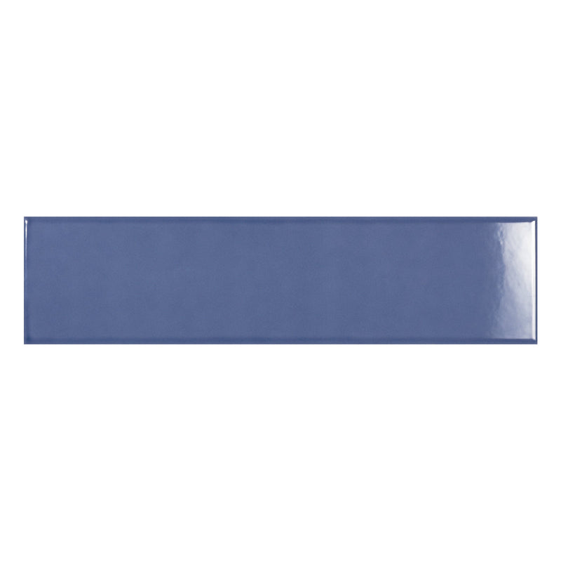 3x12 Bellini Metro Azul Ceramic Glossy Wall Tile  Final Sale