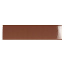 3x12 Bellini Metro Marron Glossy Wall Tile Final Sale