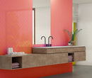 3x12 Bellini Metro Rojo Ceramic Glossy Wall Tile Final Sale
