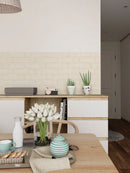 3x12 Chalk Vanilla Ceramic Matte Wall Tile Final Sale