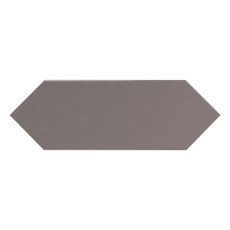 4x12 Picket Taylor Taupe Ceramic Glossy Wall Tile