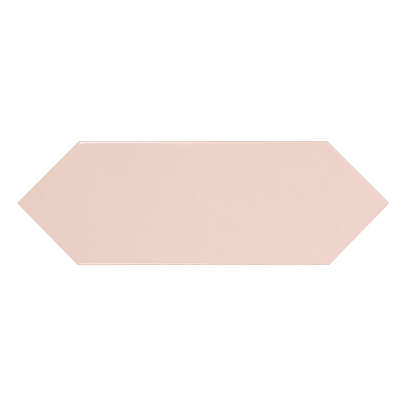 4x12 Picket Taylor Pink Ceramic Glossy Wall Tile