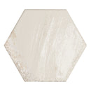 5x6 Carmen Hexagon Beige Polished Porcelain Tile