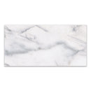 6x12 Klasiko Carrara Porcelain Glossy Tile