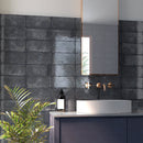 6x12 Iris Azul Porcelian Polished Tile Final Sale