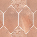 7x13 Volterra Rosso Kayak Mud Warm Porcelain Tile