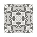 8x8 Format Baroque Light Grey Porcelain Matte Tile