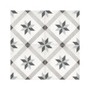 8x8 Format Compass Light Blue Porcelain Matte Tile