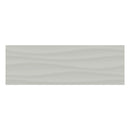 8x24 Tidal Sollenn Light Grey Glass Tile