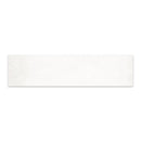 2x8 Format Light Grey Porcelain Matte Bullnose