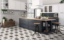 9x9 Orion Decor Nero Matte Porcelian Tile FINAL SALE