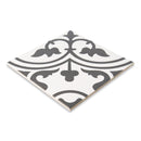 10x10 Marrue Midelt White Matte Porcelain Tile